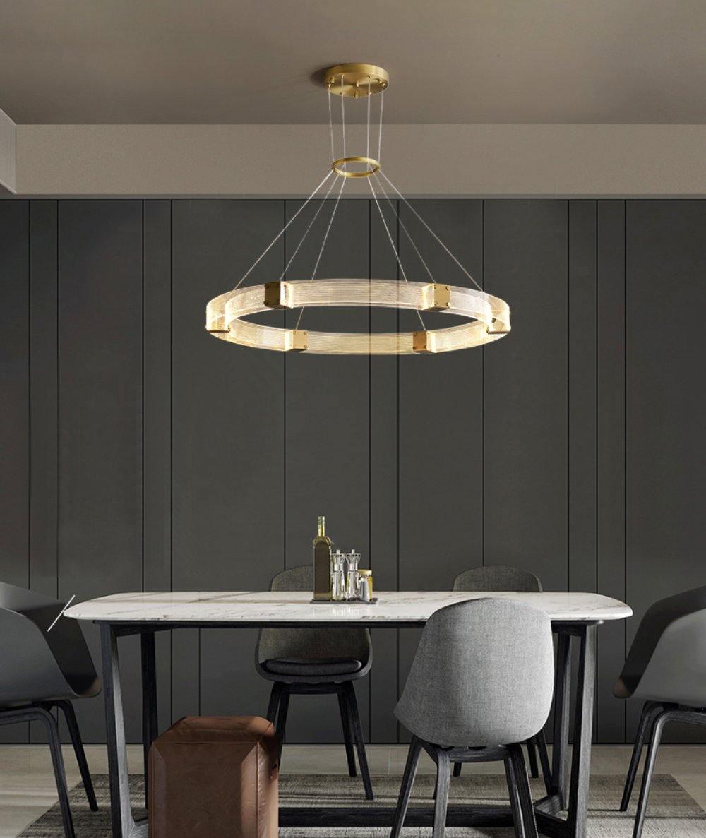 Parallel LED Pendant light Chandelier