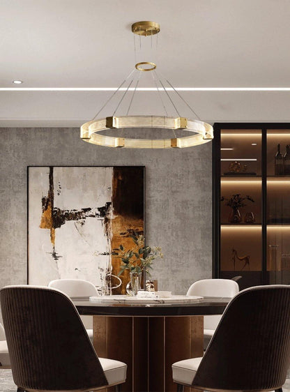 Parallel LED Pendant light Chandelier