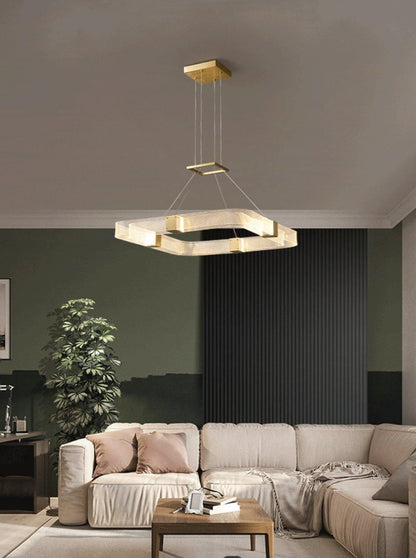 Parallel LED Pendant light Chandelier