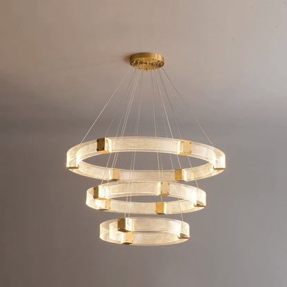 Parallel LED Pendant light Chandelier