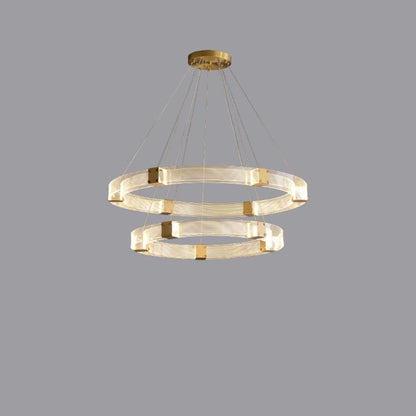 Parallel LED Pendant light Chandelier