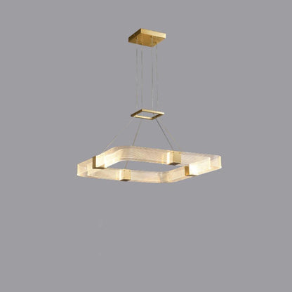 Parallel LED Pendant light Chandelier