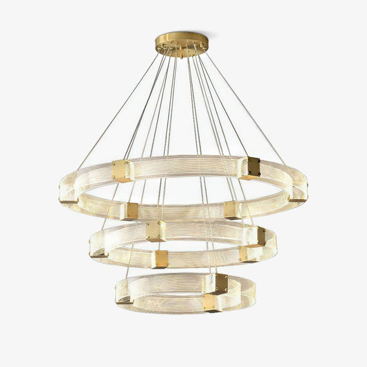 Parallel LED Pendant light Chandelier