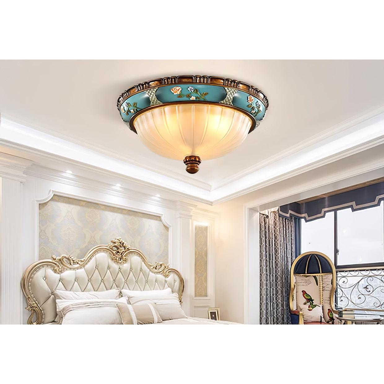 Pastoral Bowl Overhead fixture Ceiling Light