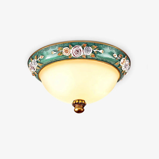 Pastoral Bowl Overhead fixture Ceiling Light