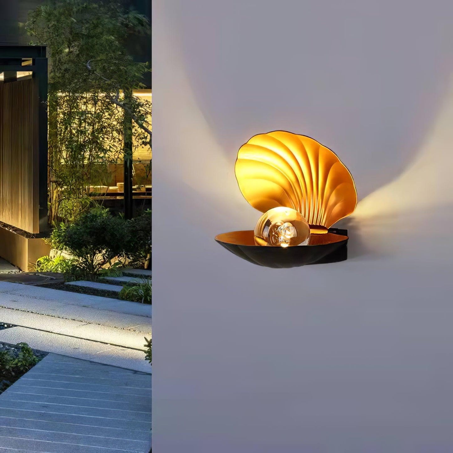 Pearl Clam Wall light fixture Wall Light