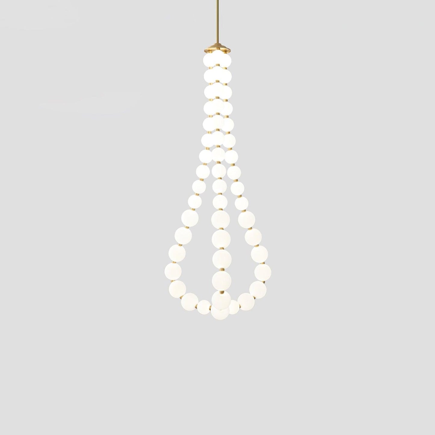 Glass Pearl Necklace Ceiling fixture Chandelier