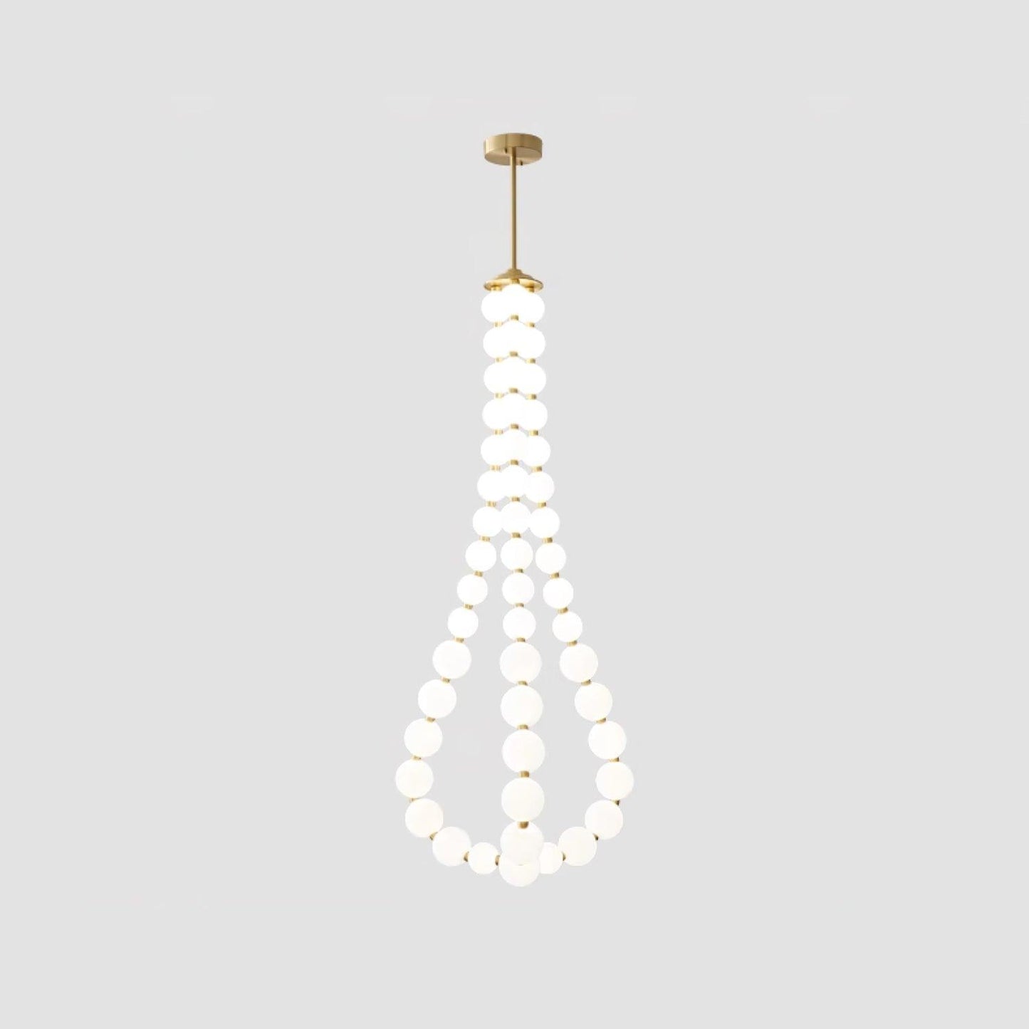 Glass Pearl Necklace Ceiling fixture Chandelier