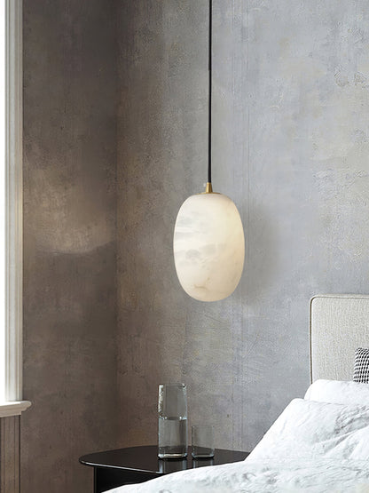 Pebble Alabaster Houselight Pendant Lamp