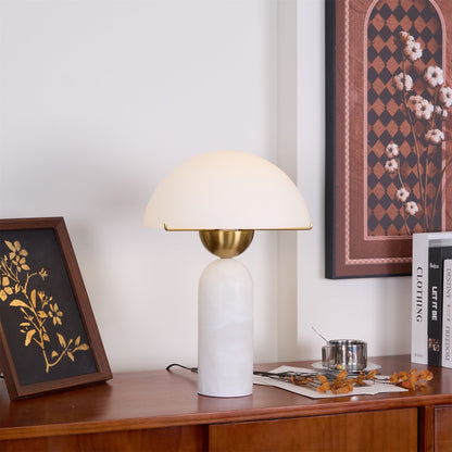 Peono Alabaster Nightstand lamp Table Lamp