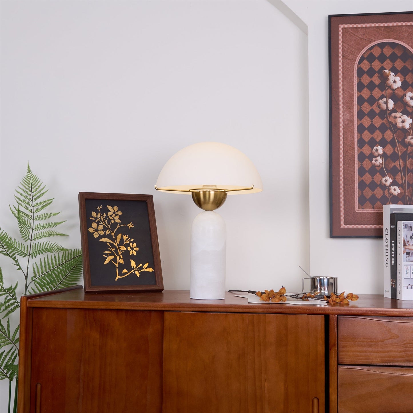 Peono Alabaster Nightstand lamp Table Lamp