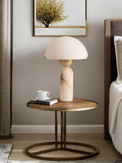 Peono Alabaster Nightstand lamp Table Lamp