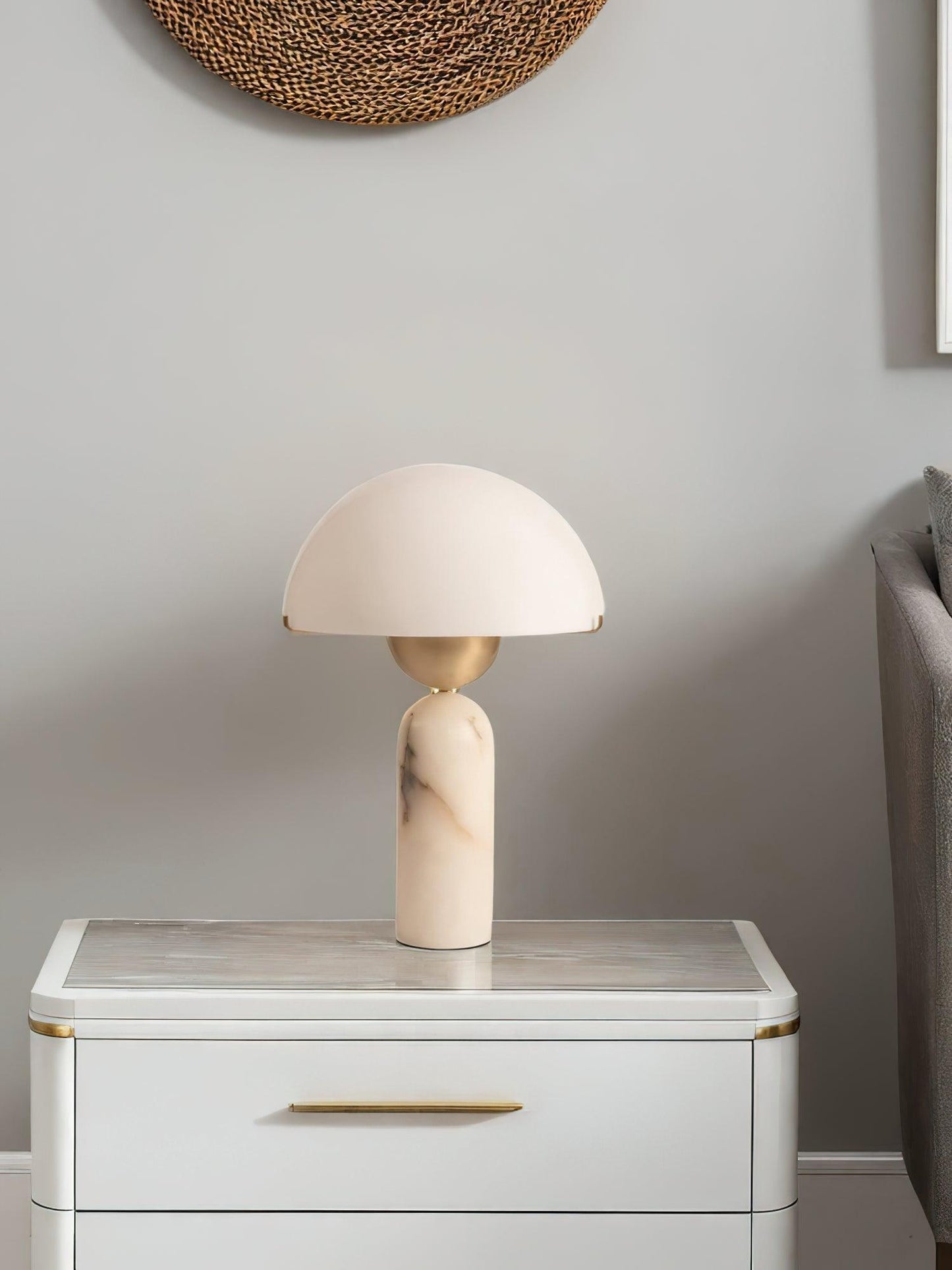 Peono Alabaster Nightstand lamp Table Lamp