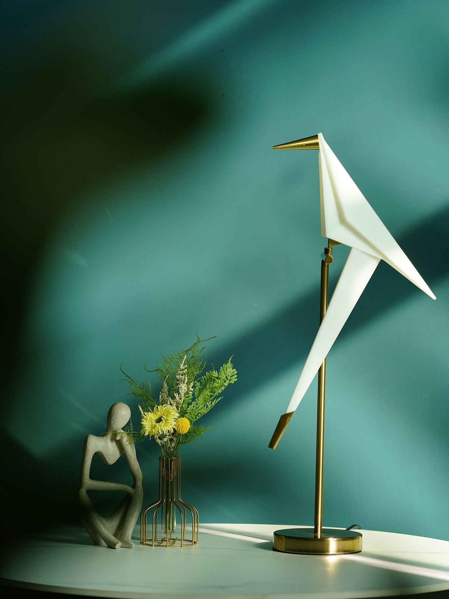 Paper Crane Bird Nightstand lamp Table Lamp