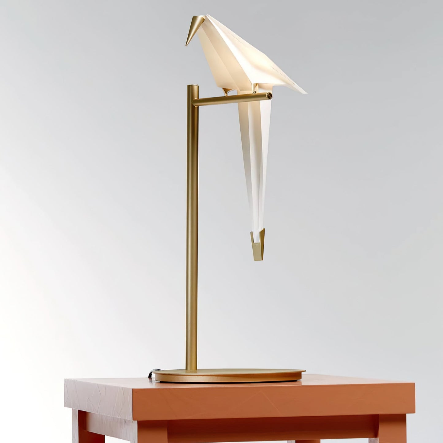 Paper Crane Bird Nightstand lamp Table Lamp