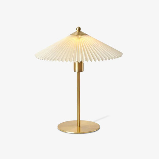 Perla Pleated Portable lamp Table Lamp