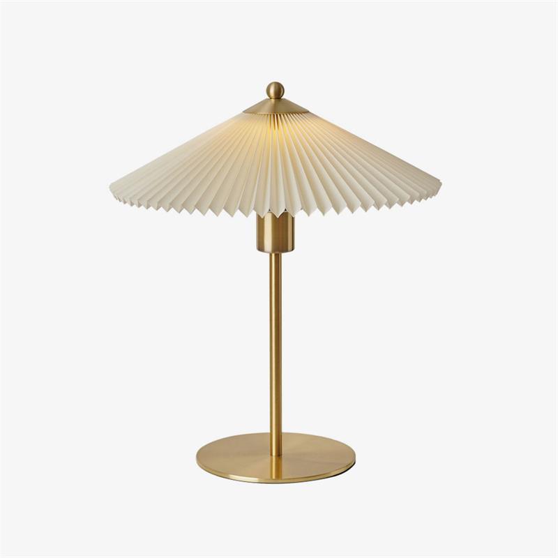 Perla Pleated Portable lamp Table Lamp