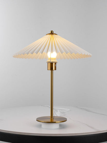 Perla Pleated Portable lamp Table Lamp