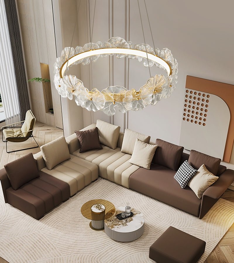 Petal Halo Pendant light Chandelier