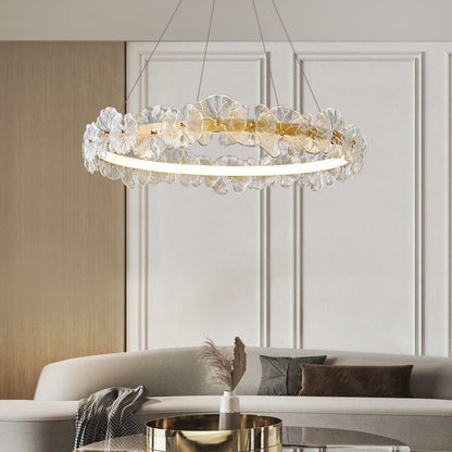 Petal Halo Pendant light Chandelier