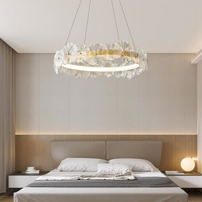 Petal Halo Pendant light Chandelier