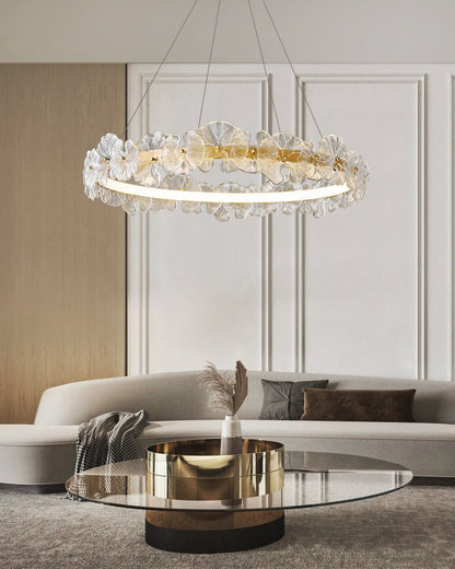 Petal Halo Pendant light Chandelier