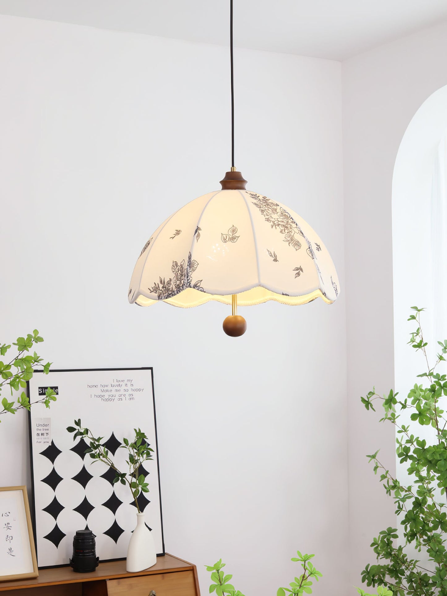 Petal Whisper Hanging light Pendant Lamp