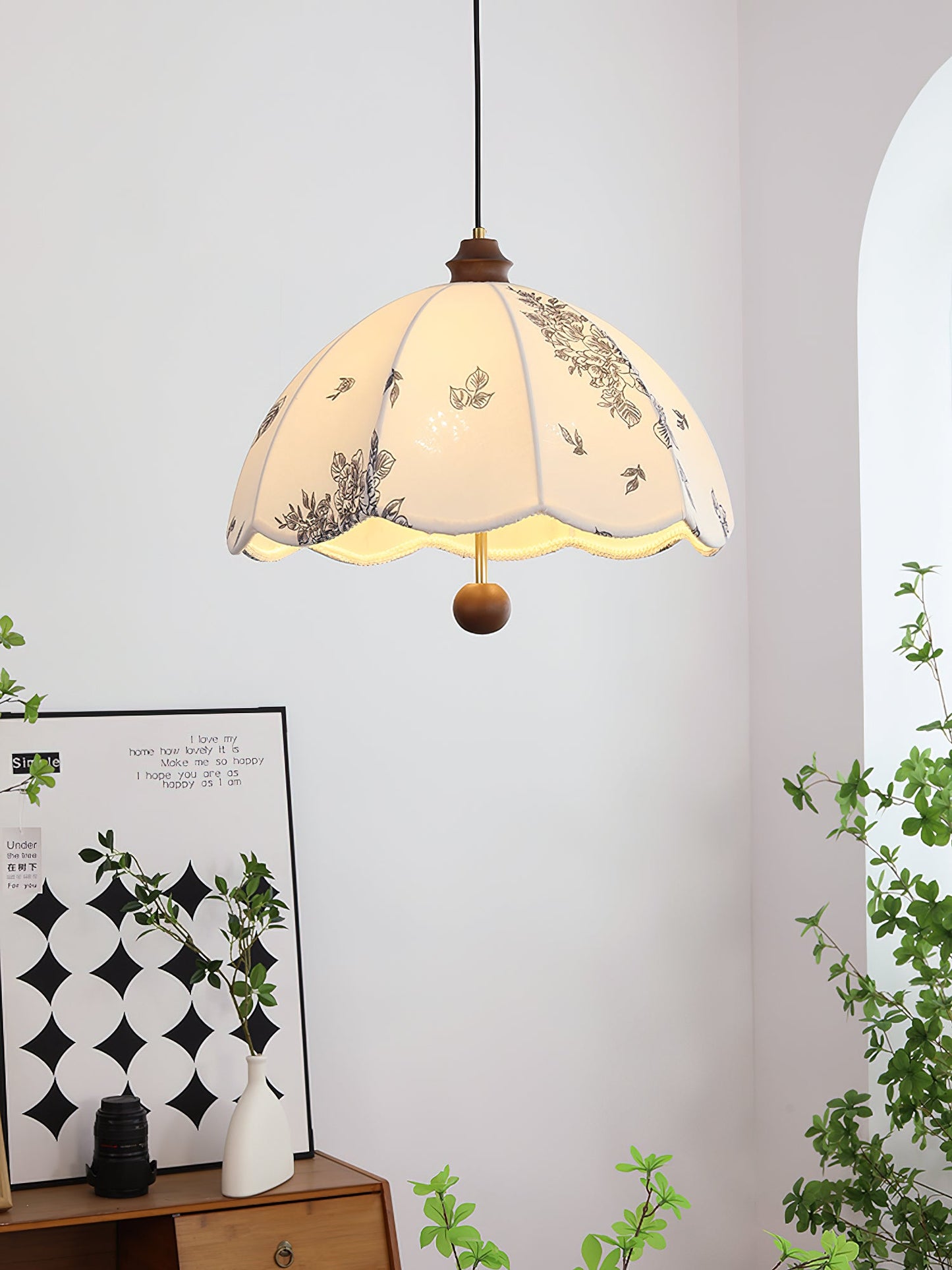 Petal Whisper Hanging light Pendant Lamp