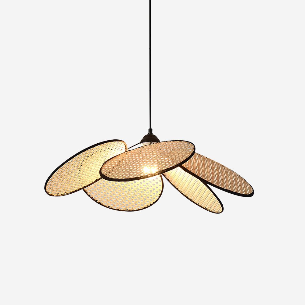 Petals Rattan Ceiling light fitting Pendant Lamp