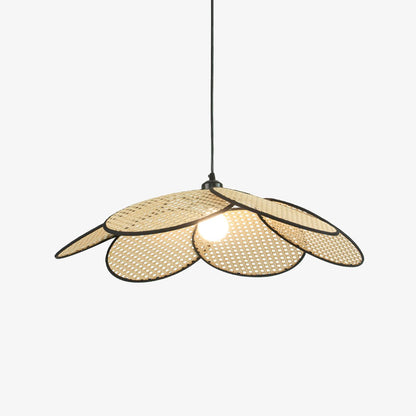 Petals Rattan Ceiling light fitting Pendant Lamp