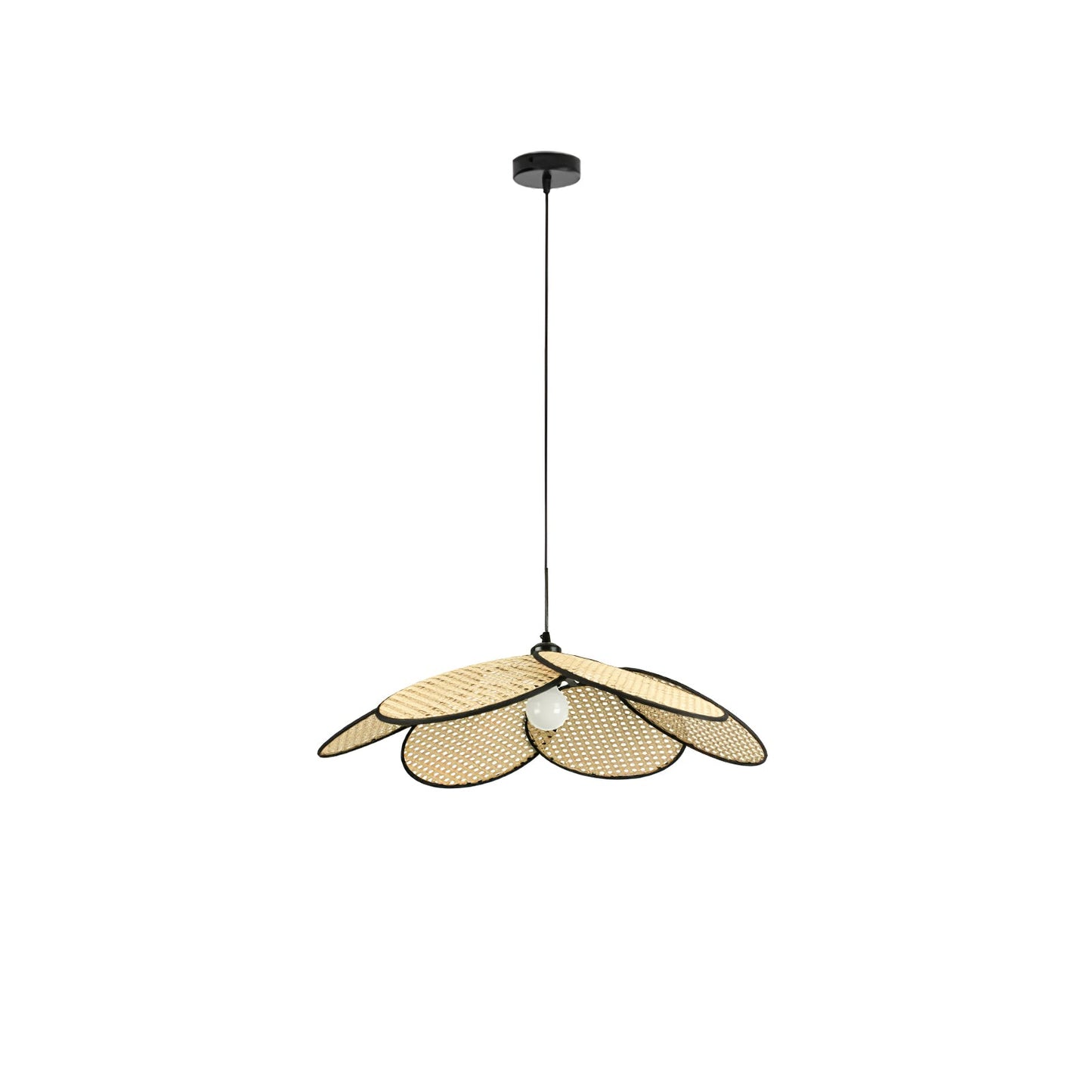 Petals Rattan Ceiling light fitting Pendant Lamp