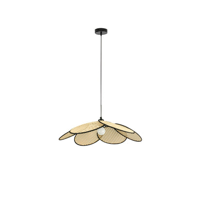 Petals Rattan Ceiling light fitting Pendant Lamp