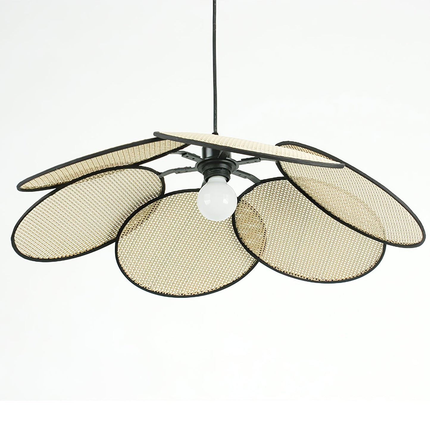 Petals Rattan Ceiling light fitting Pendant Lamp