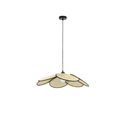 Petals Rattan Ceiling light fitting Pendant Lamp