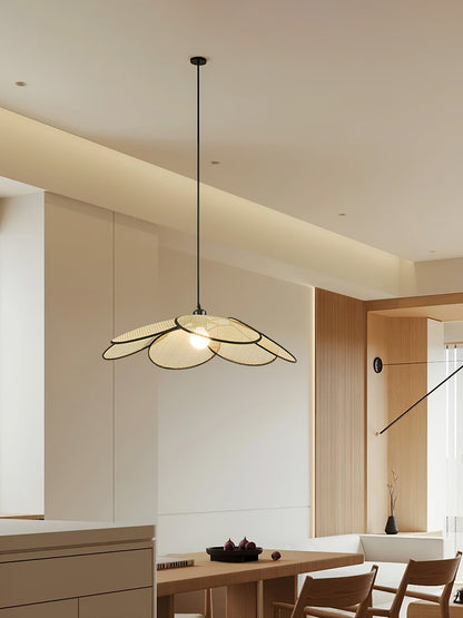 Petals Rattan Ceiling light fitting Pendant Lamp