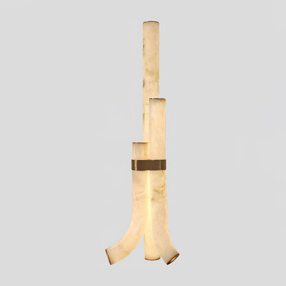 Piped Alabaster Ambient Floor Lamp Floor Lamp