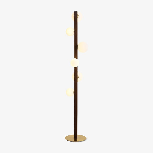 Planeta Wood Reading Lamp Floor Lamp