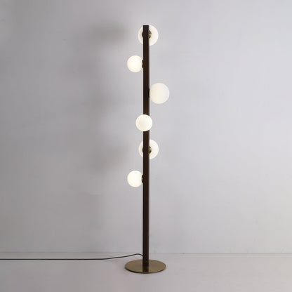 Planeta Wood Reading Lamp Floor Lamp