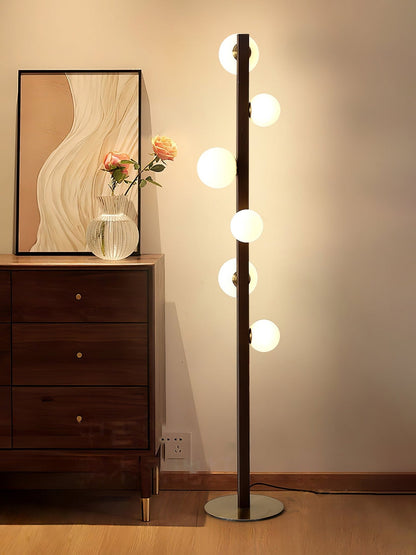 Planeta Wood Reading Lamp Floor Lamp