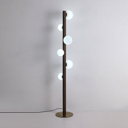 Planeta Wood Reading Lamp Floor Lamp