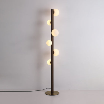 Planeta Wood Reading Lamp Floor Lamp