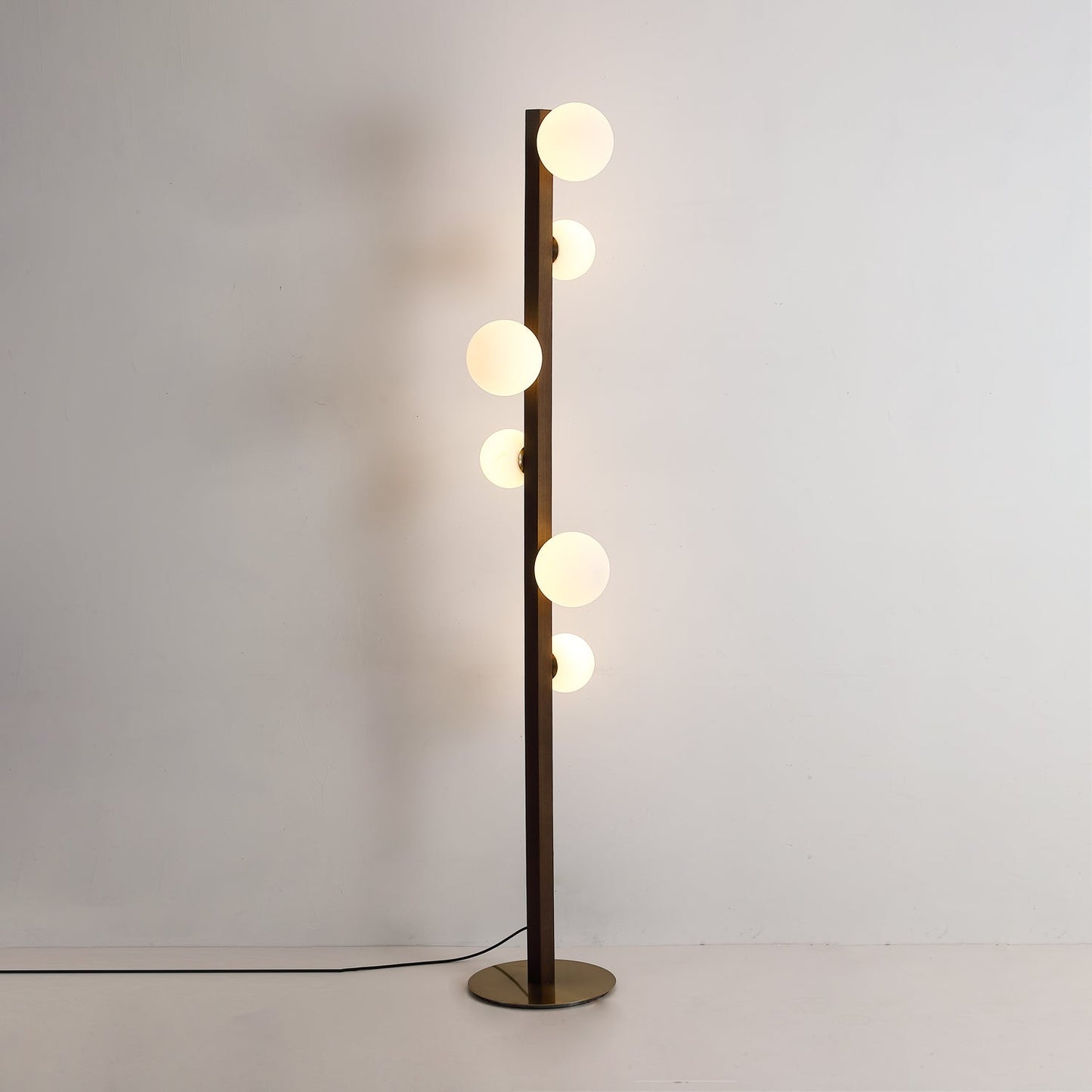 Planeta Wood Reading Lamp Floor Lamp