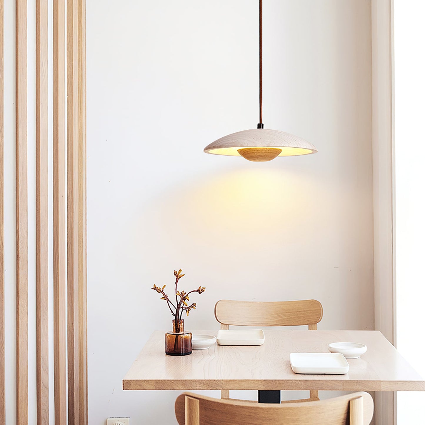 Solara Wood Houselight Pendant Lamp