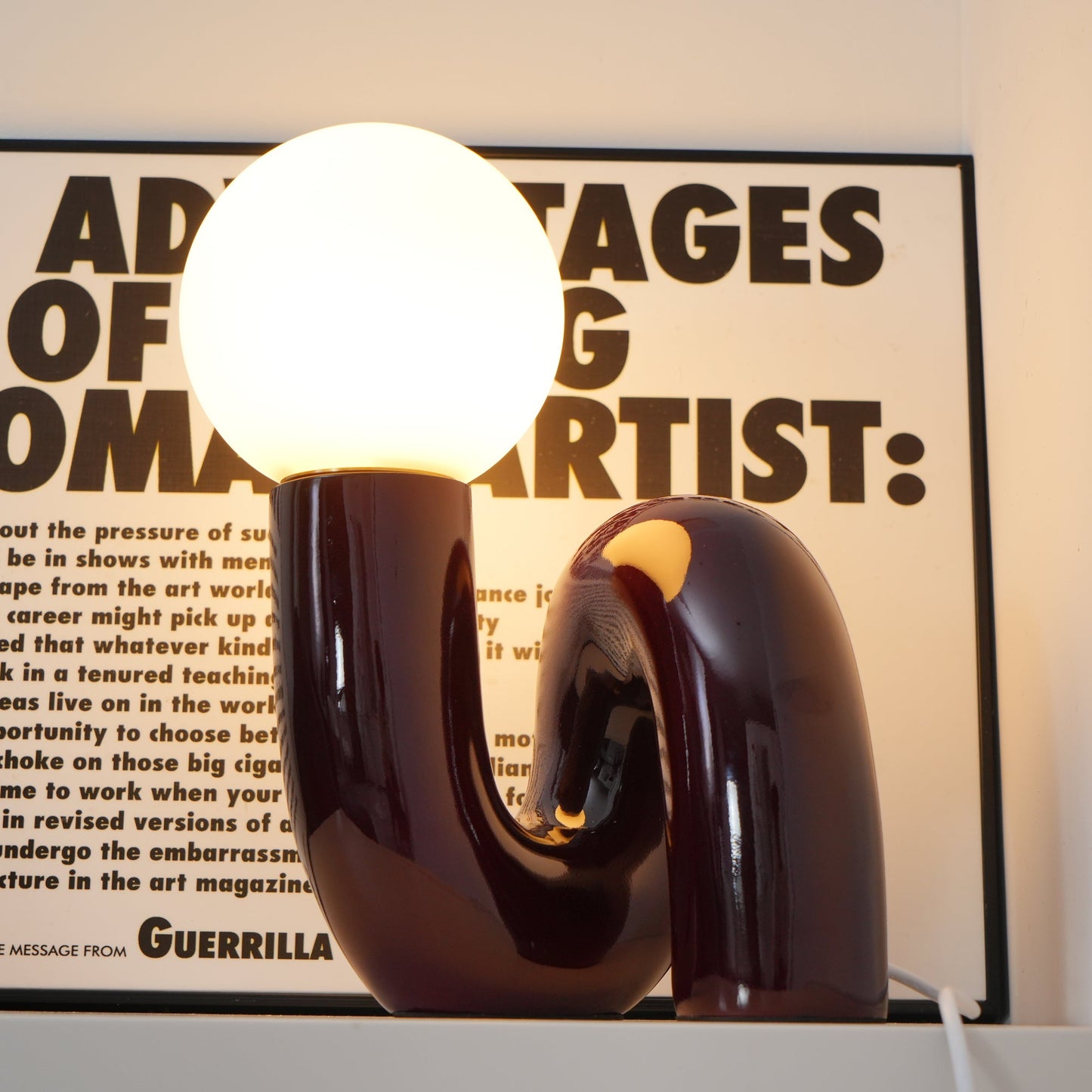 Playful N Shape Reading light Table Lamp