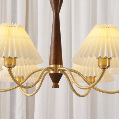 Pleated Ceiling fixture Chandelier