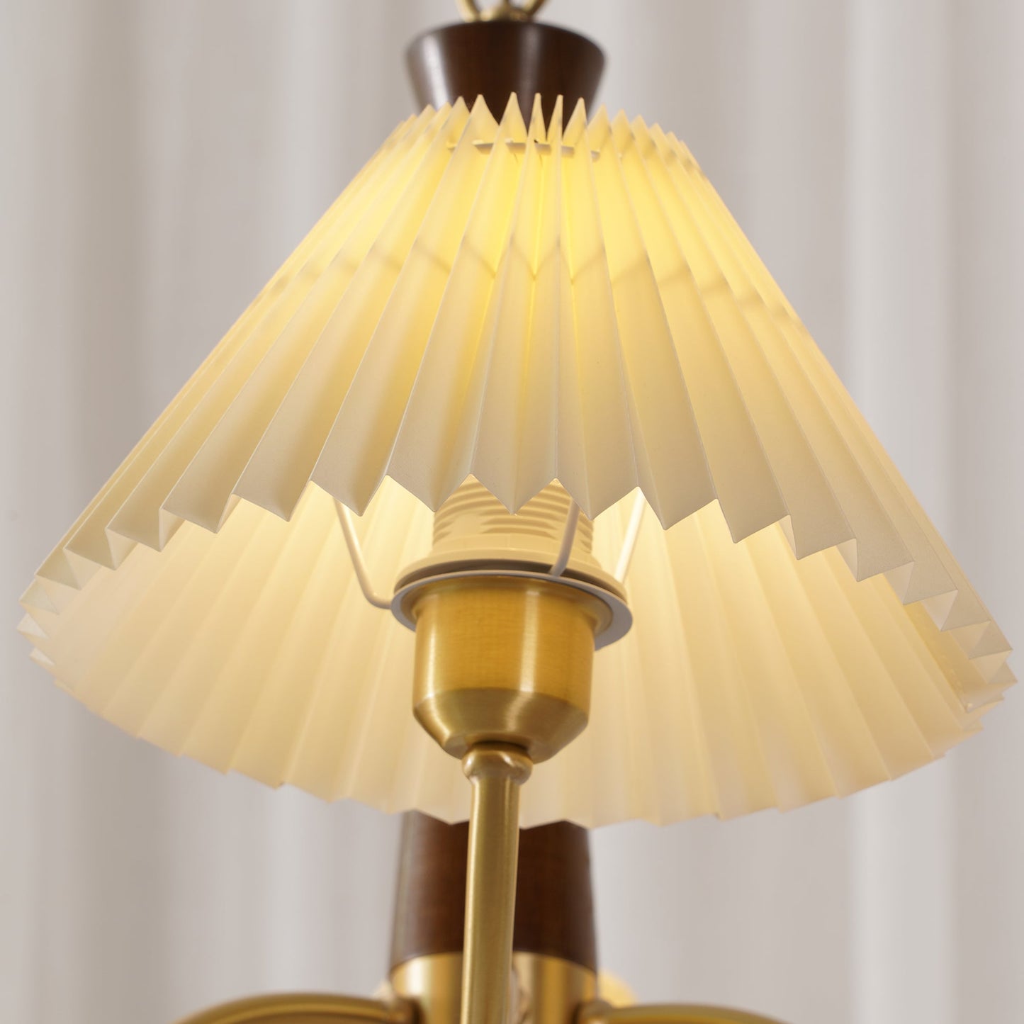 Pleated Ceiling fixture Chandelier