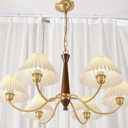 Pleated Ceiling fixture Chandelier