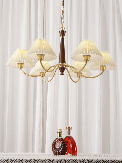 Pleated Ceiling fixture Chandelier