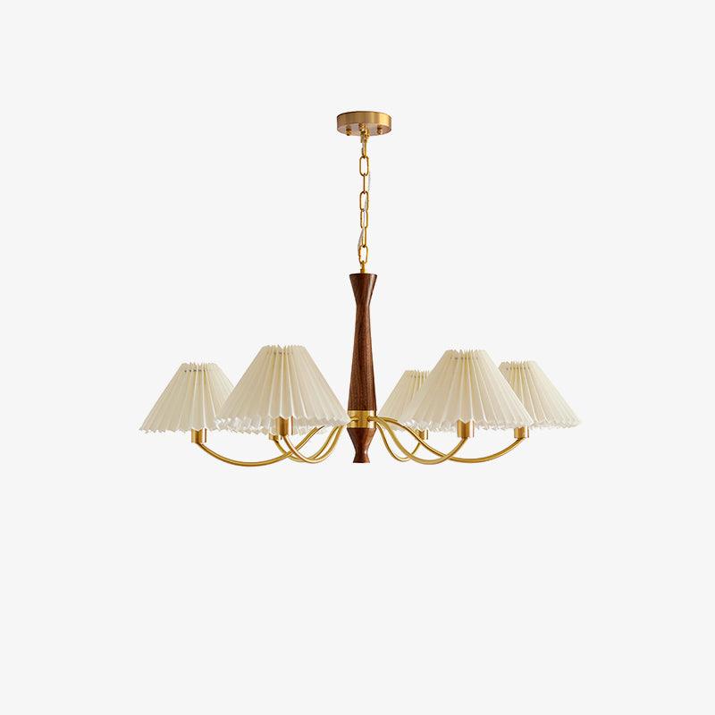 Pleated Ceiling fixture Chandelier