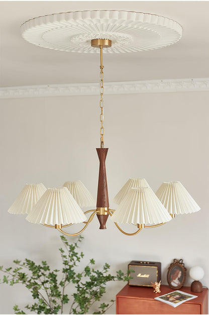 Pleated Ceiling fixture Chandelier